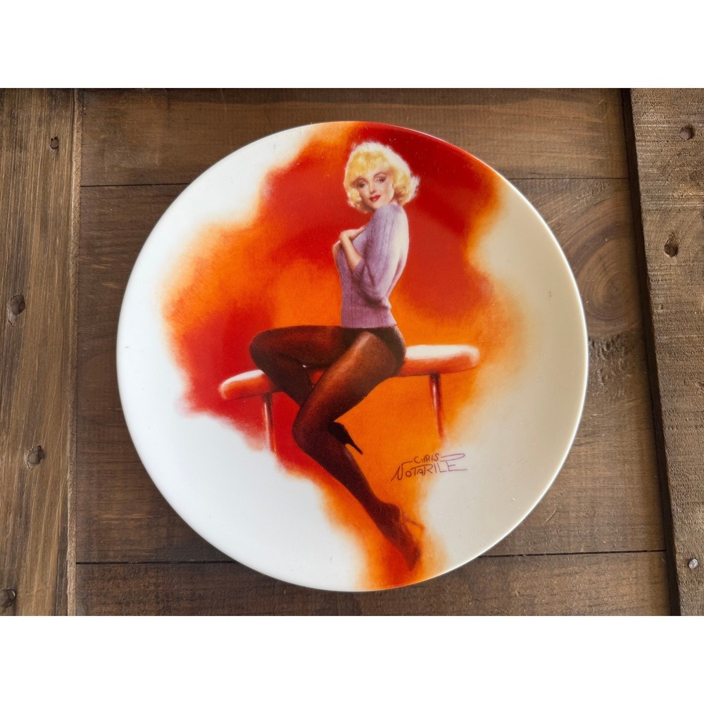 Marilyn Monroe My Heart Belongs To Daddy Collector Plate Delphi 1992
